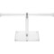Clear Acrylic 2 Tier T-Bar & Round T-Bar 10" Jewelry Display Stands Kit 2 Pcs